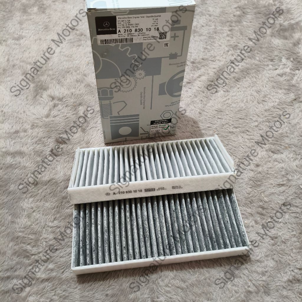 FILTER AC CABIN MERCEDES W210 W220 ORIGINAL CABIN AIR FILTER W210 W220 A2108301018