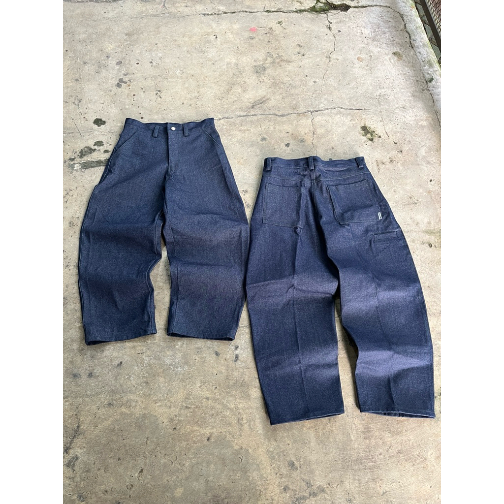 Baggy Raw Denim Celana Denim Model Baggy