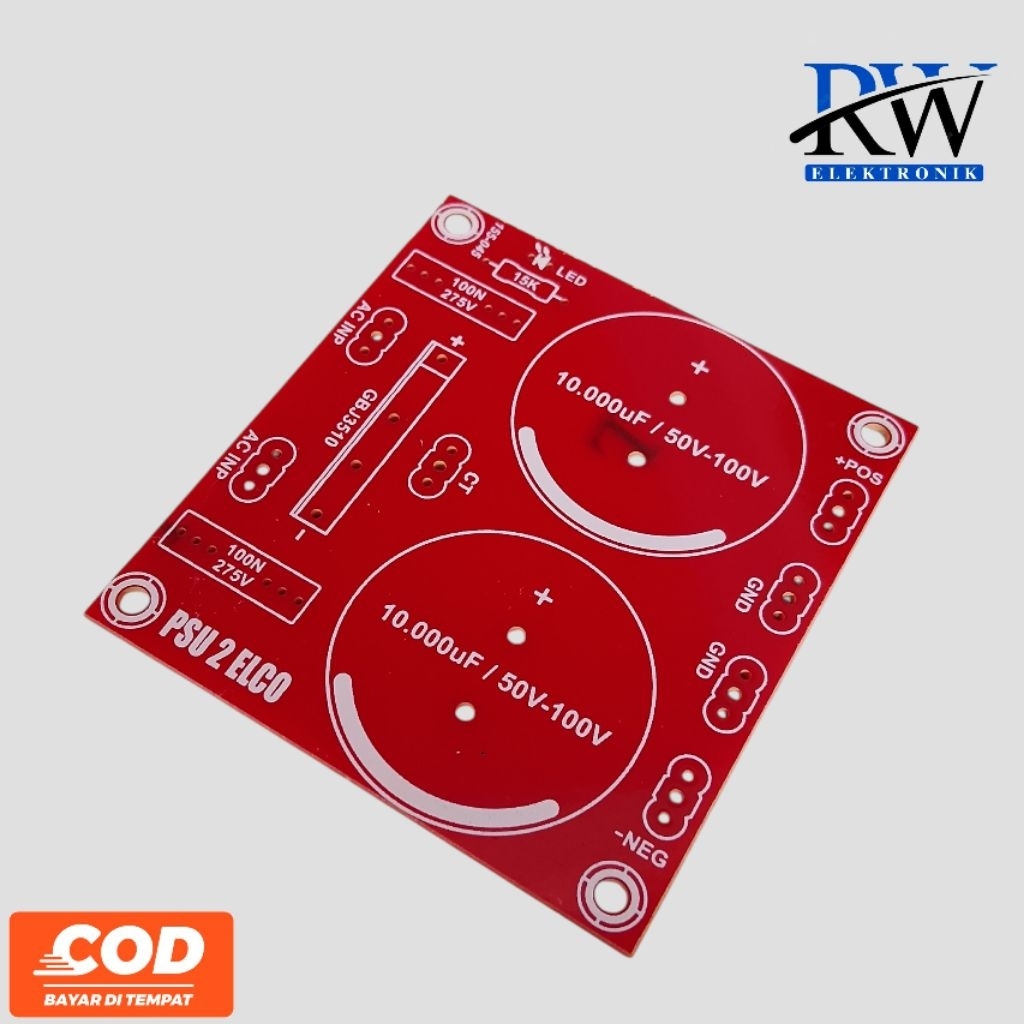 PCB PSU CLASS AB 2 ELCO