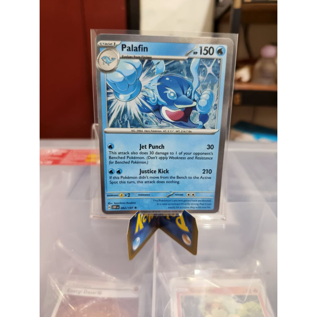 Palafin 062/197 Holo - Obsidian Flames