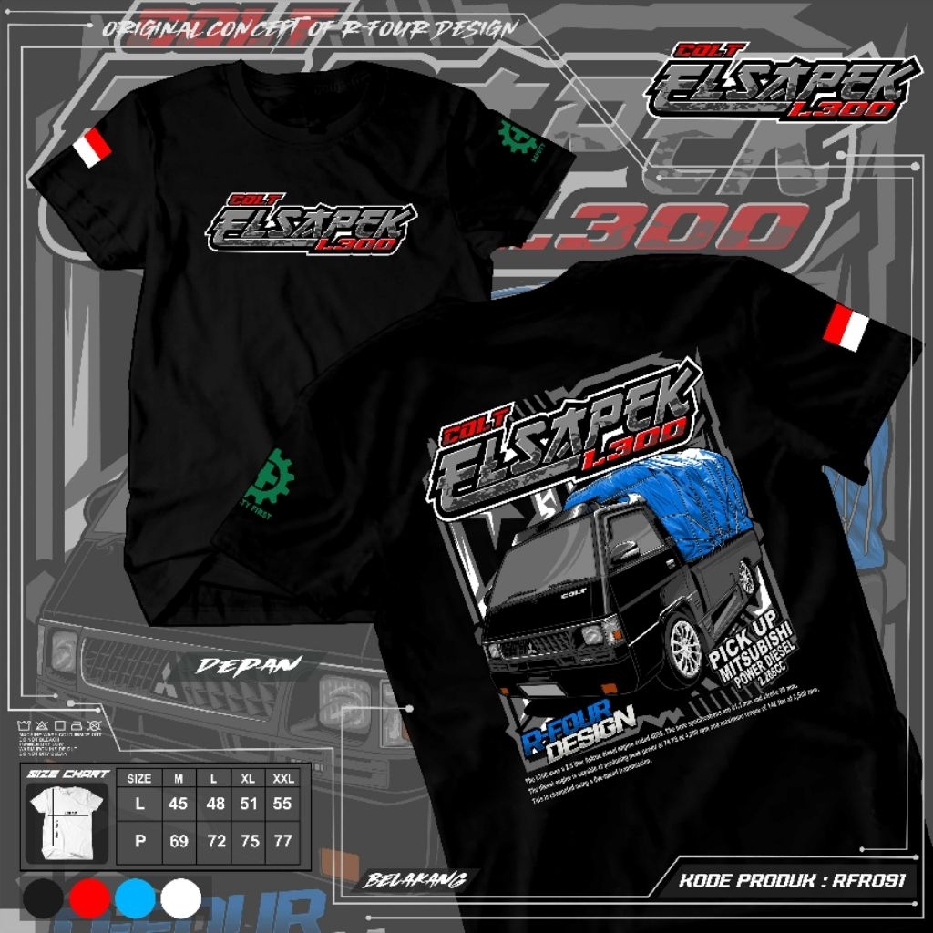 KAOS L300 SANG PERINTIS BUKAN PEWARIS BAJU L300 MODIF BAJU ELSA MANIA ORIGINAL kaos pick up l300 baj