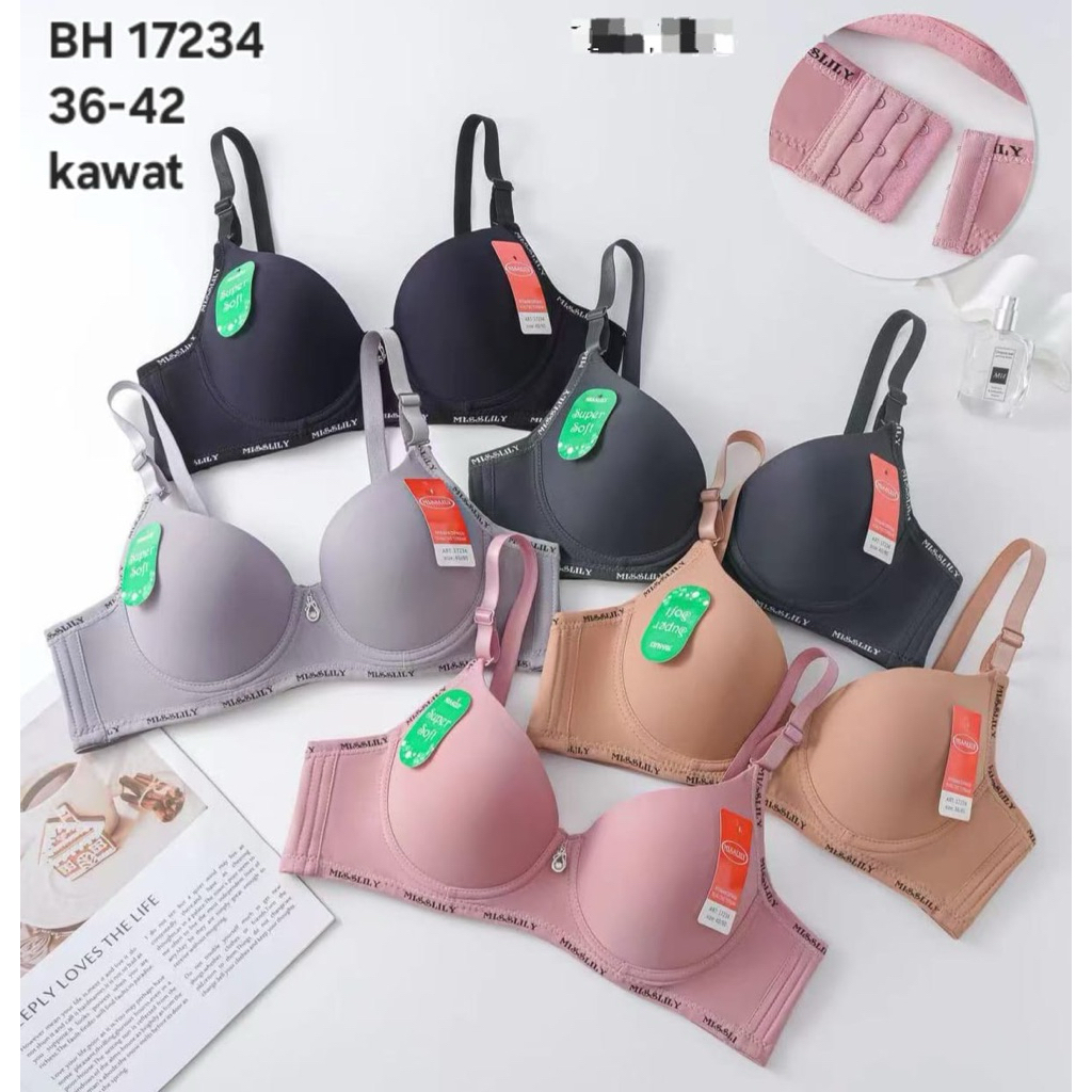 BRA MISSLILY PAKAI KAWAT 17234