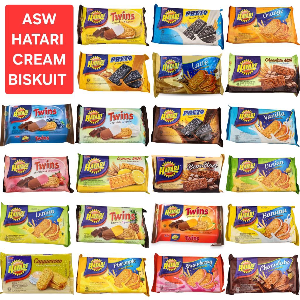 ASW HATARI CREAM BISKUIT ALL VARIAN