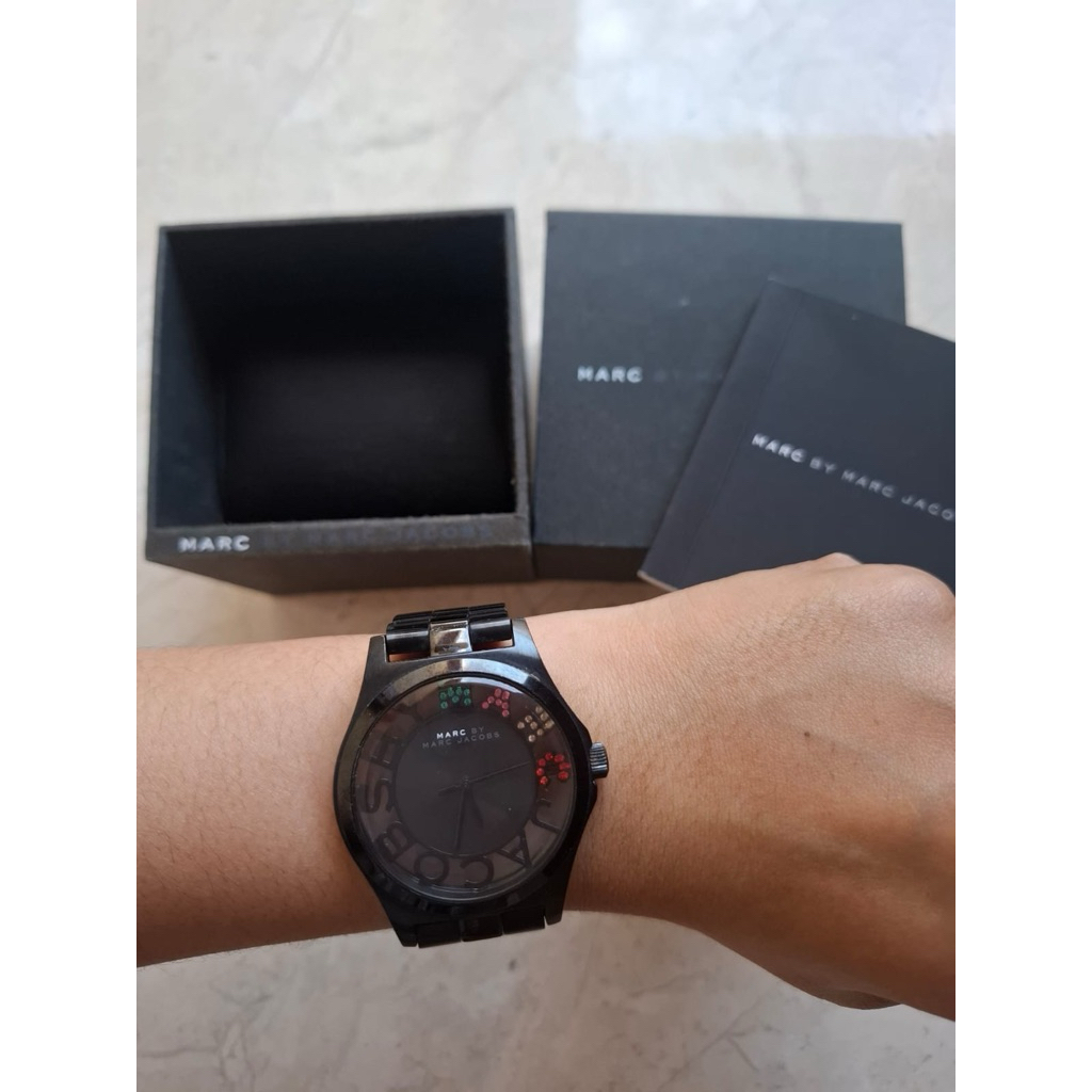 Preloved / second / bekas jam tangan marc jacob or*