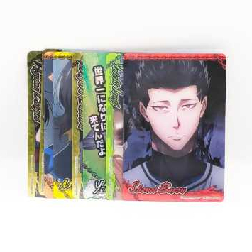 blue lock metal card collection