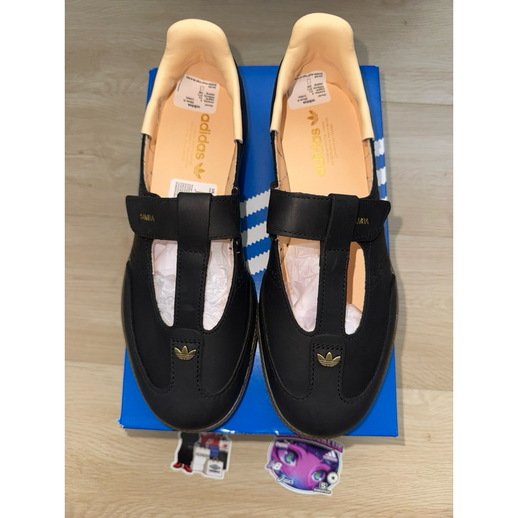 adidas samba jane core leather black original