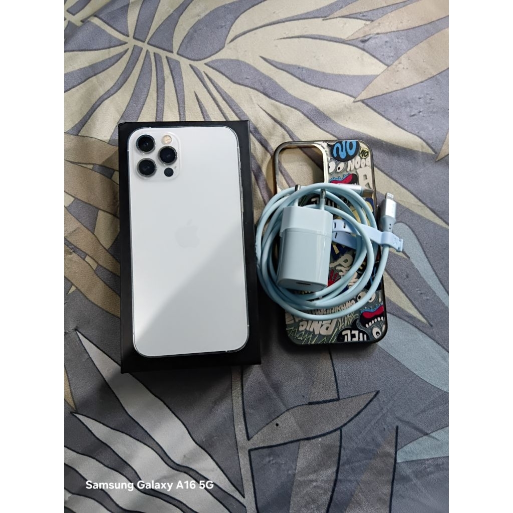 ip 12 pro inter 128gb second fullset mulus