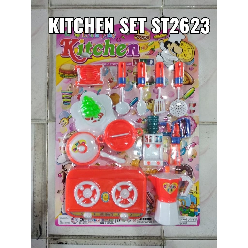 Mainan anak perempuan Kitchen set