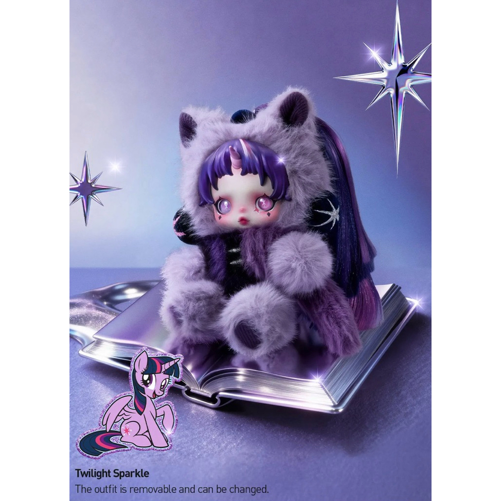 SKULLPANDA MLP MY LITTLE PONY TWILIGHT SPARKLE