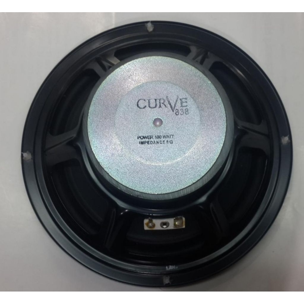 SPEAKER 8 INCH WOOFER CURVE 838 100 WATT ( ORIGINAL ASLI ) SPIKER ASLI CURVE PRO 100W 8 OHM