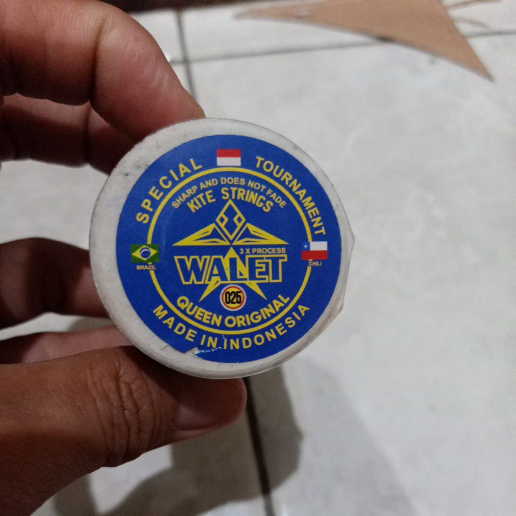 benang gelasan walet 022 senar gelasan silicon bola walet
