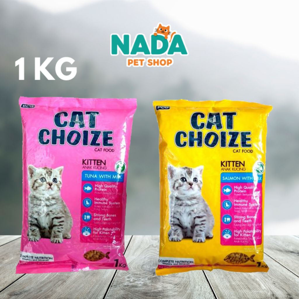 CAT CHOIZE KITTEN DAN DEWASA / 1 KG / MAKANAN KUCING MURAH/ FRESHPACK