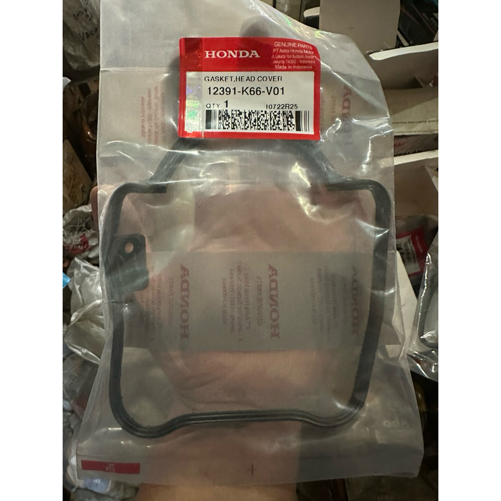 12391-K66-V01 KARET HEAD VARIO 125 NEW ESP KODE K66 AHM