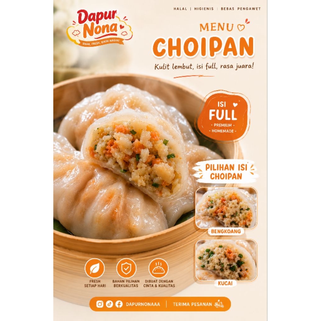 Choipan matang atau Frozen by DapurNona