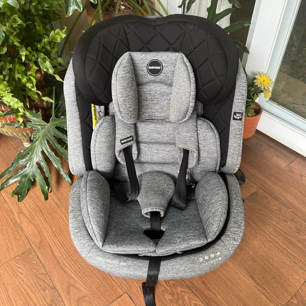 Preloved Car Seat Babydoes Free Rotate 360 + ISOFIX (QH 8089A)