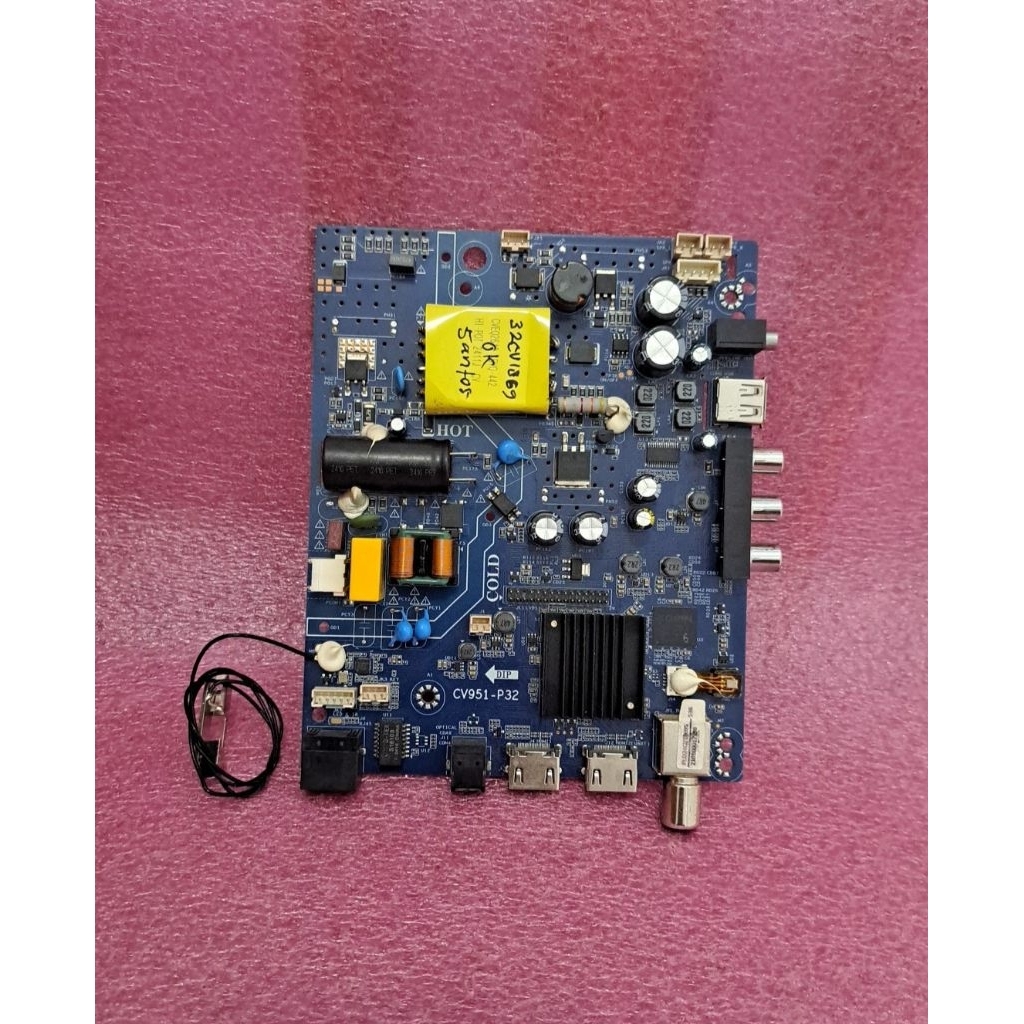 MB mainboard mesin tv Polytron PLD 24CV1869 smart android tv