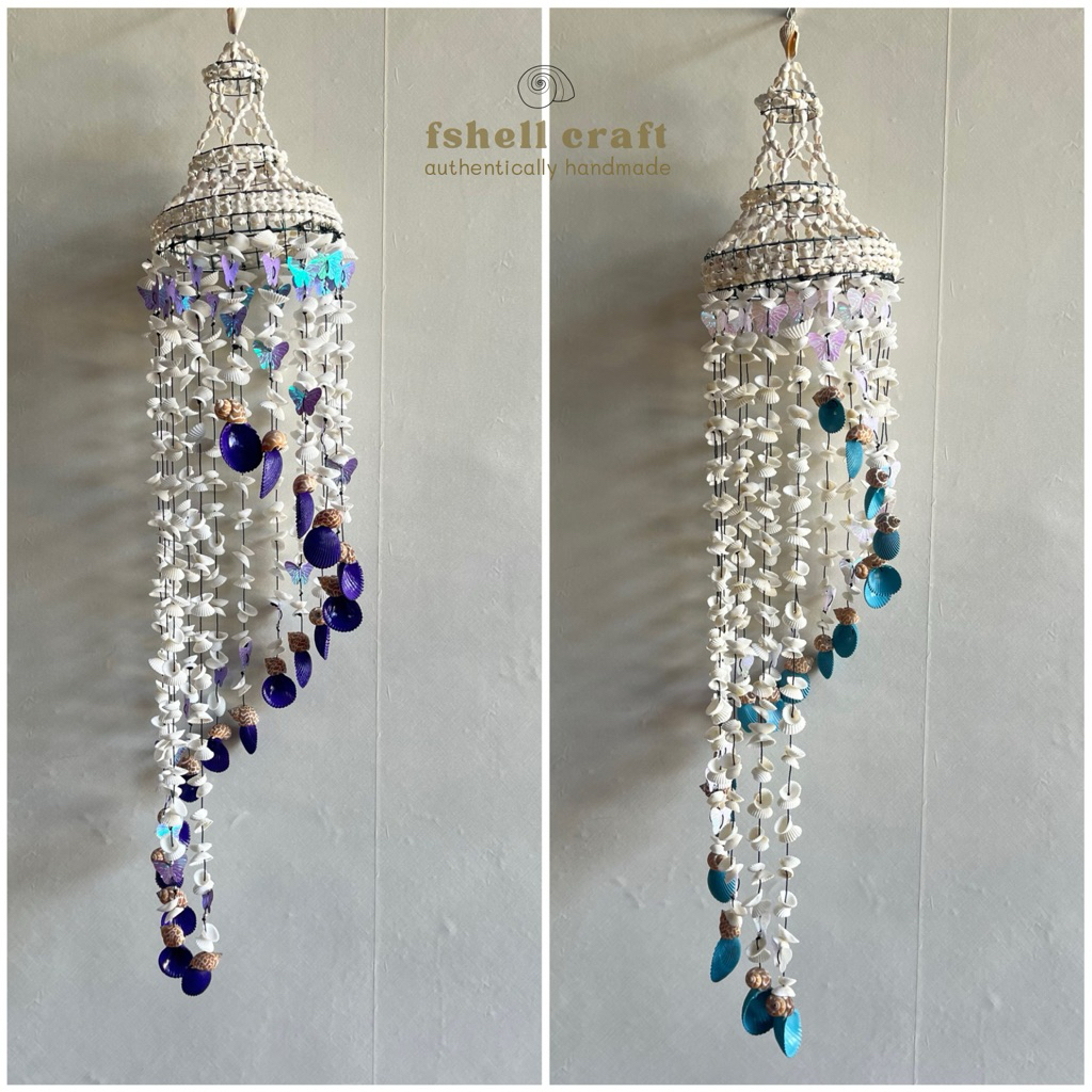 KERAJINAN KERANG/HIASAN DINDING/KAP LAMPU/DEKORASI RUMAH
