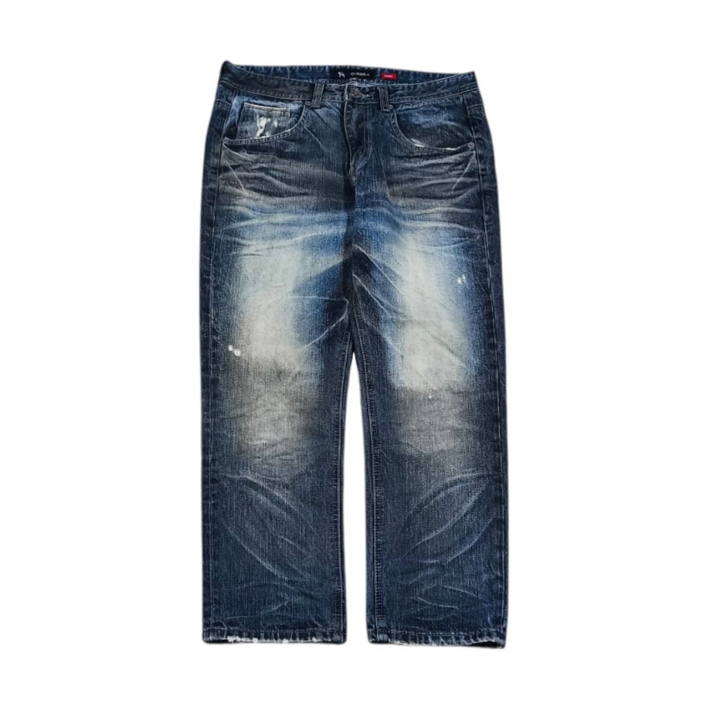 ‎CELANA JEANS BAGGY BALLON Y2K LOOSE REGULAR CLRIDE.N SECOND SIZE 32