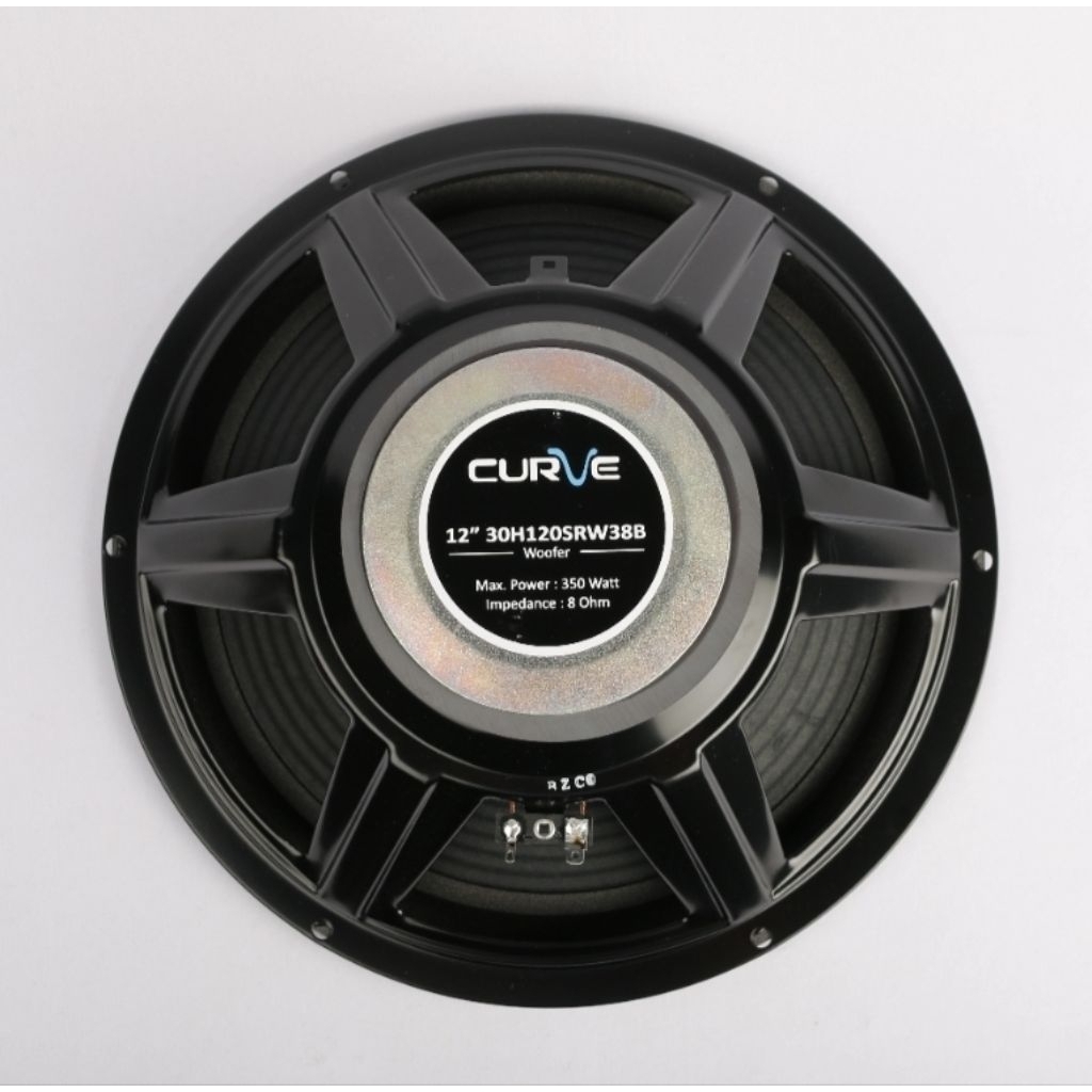 SPEAKER 12 INCH WOOFER CURVE 350 WATT SPIKER WUFER CURVE ASLI
