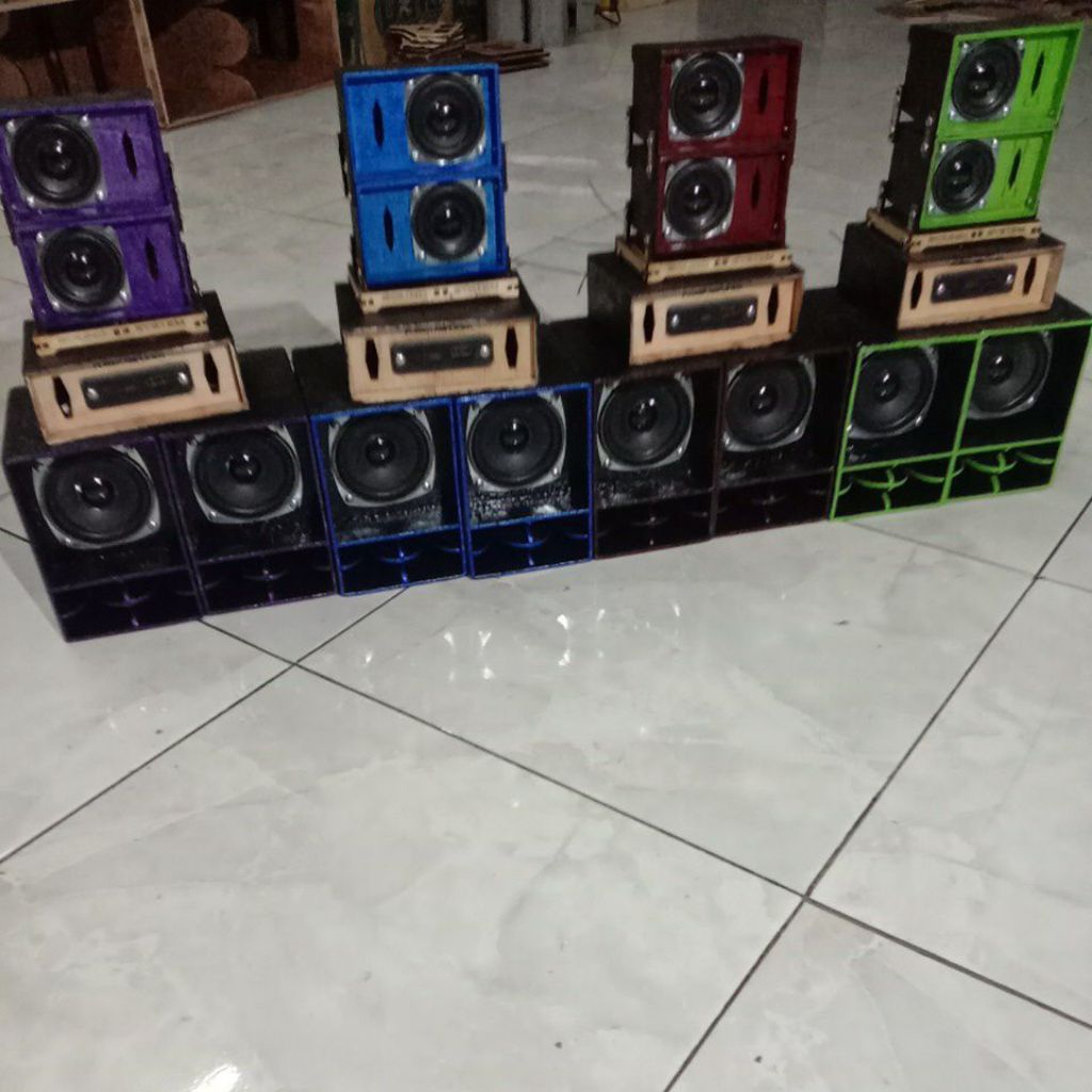 paket sound miniatur box line arry + box cbs