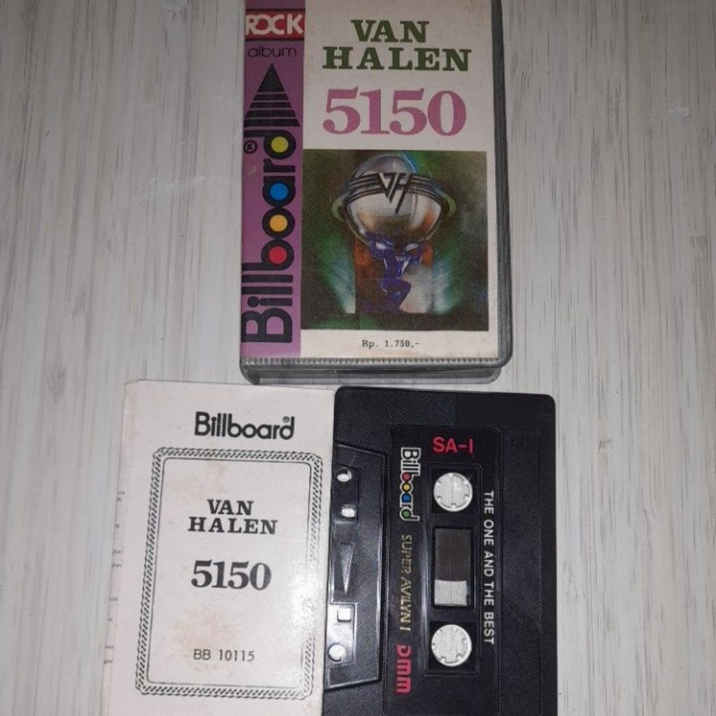 kaset pita van halen 5150