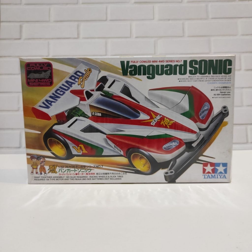 Tamiya Mini 4WD VANGUARD SONIC Original Made in Japan