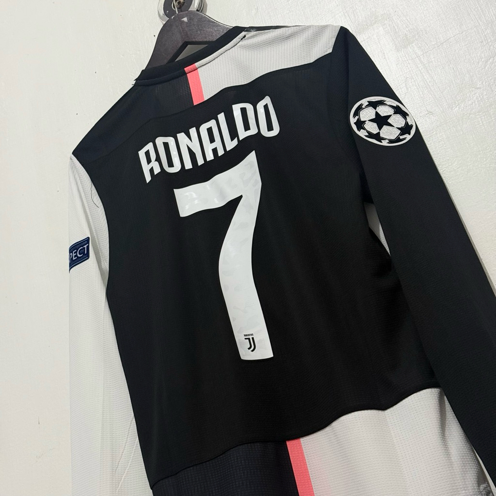 JERSEY JUVENTUS HOME 2019/2020 PLAYER ISSUE LONGSLEEVE - RONALDO