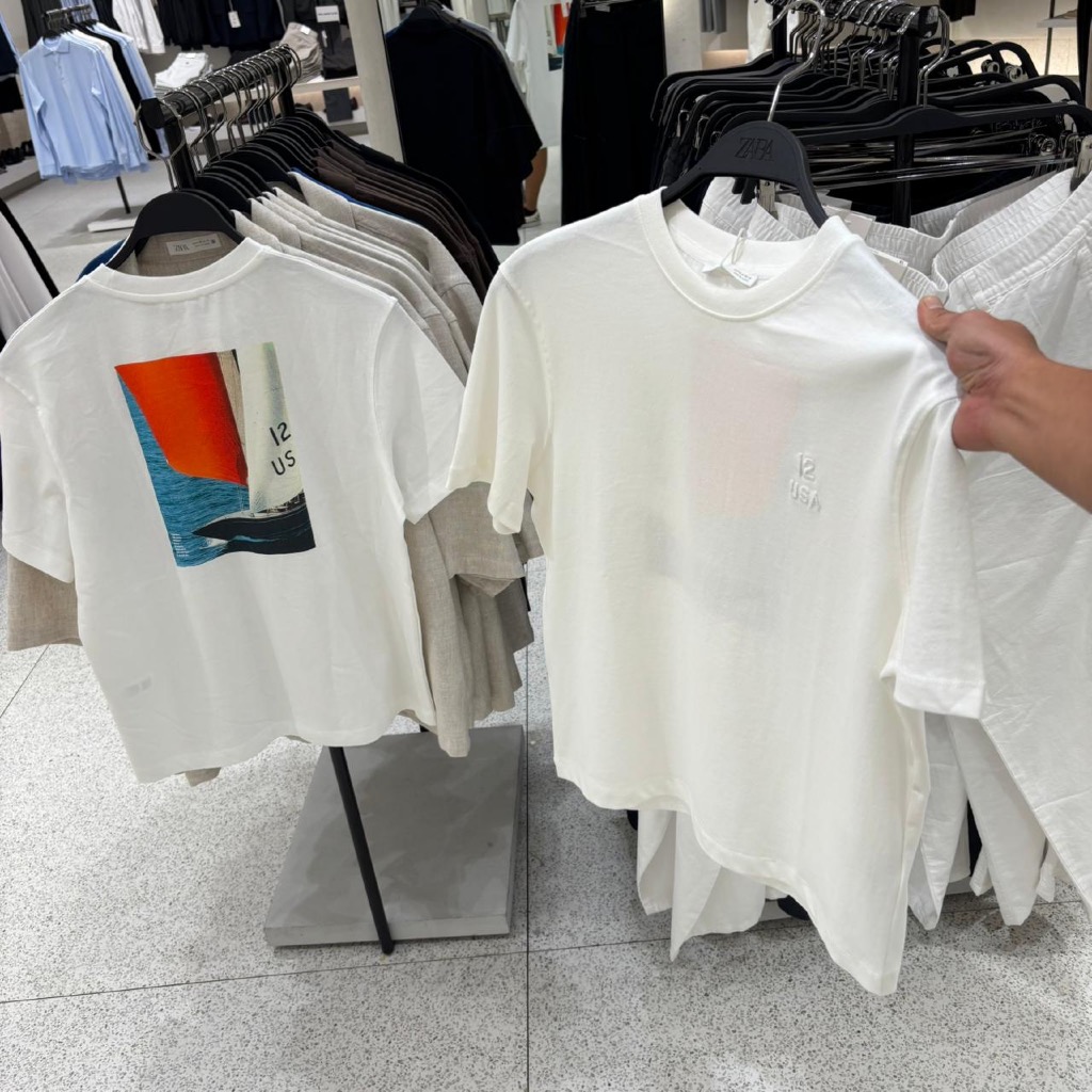 Jastipp. Tshirt Zara (Man)