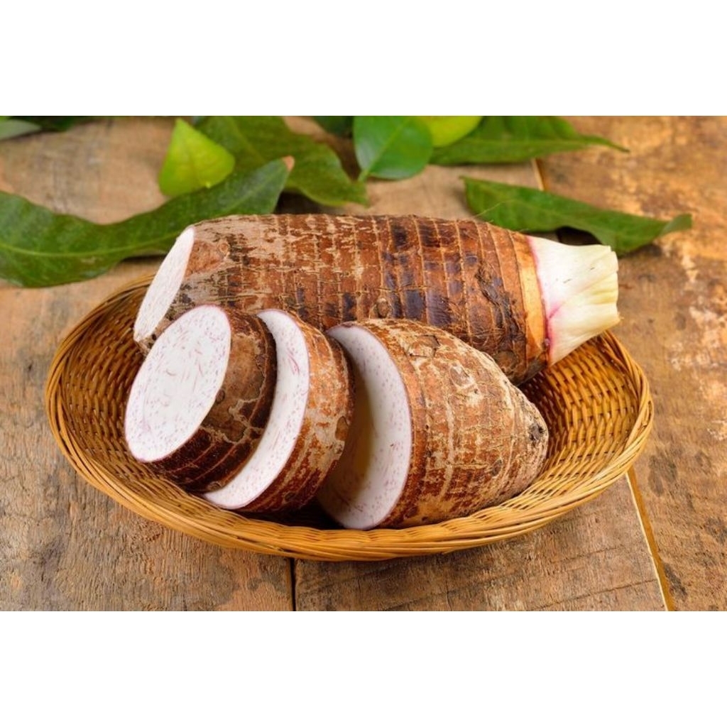 [PREMIUM] Talas Bogor Asli Tua (Talas Sutra) Pulen & Legit 1Kg
