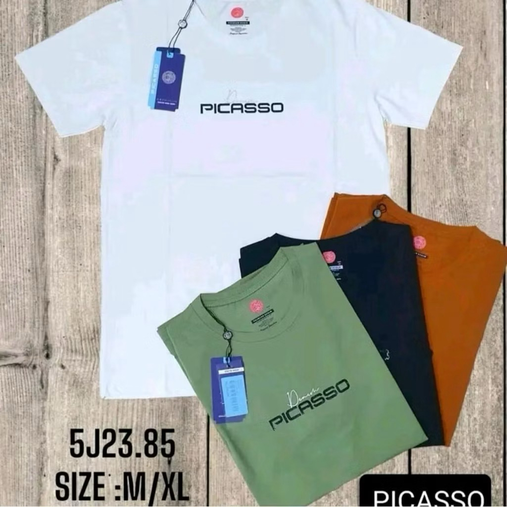 [PICASSO] Baju Kaos Oblong Pria Picasso Original / standar