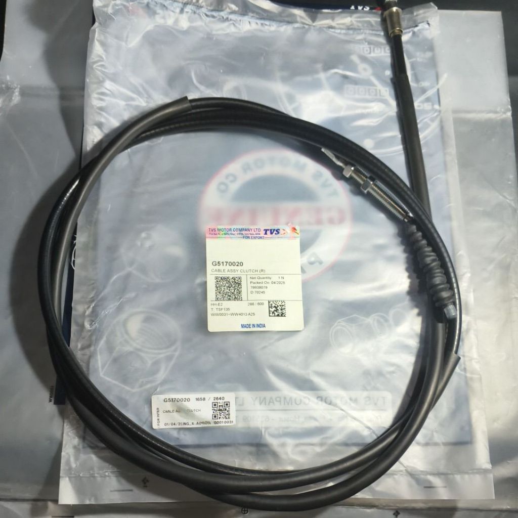 KABEL KOPLING TVS KING /TVS BOX CARGO /TVS PICK UP/TVS BIRU PENUMPANG ORIGINAL