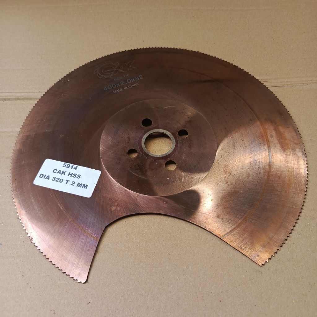 A005 Circle Saw HSS / Gergaji HSS / Bahan Taji Ayam / Bahan Pisau Premium