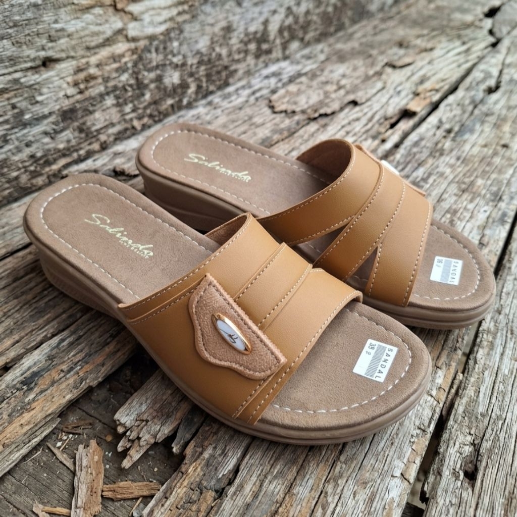 sandal ibu ibu selop model baru 2026 bisa COD