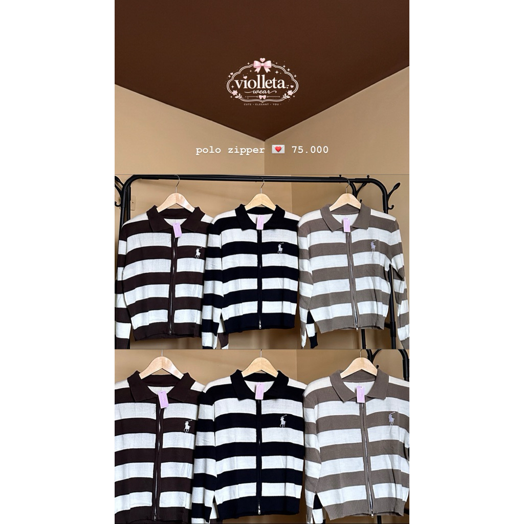 Polo Zipper