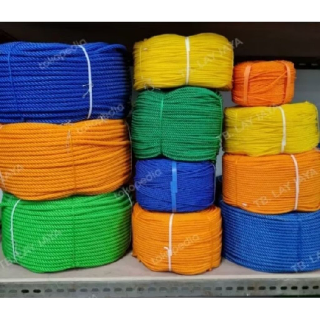 Tambang Plastik 4mm / Tali Tambang 4mm / Tambang Nylon 4mm Per Meter