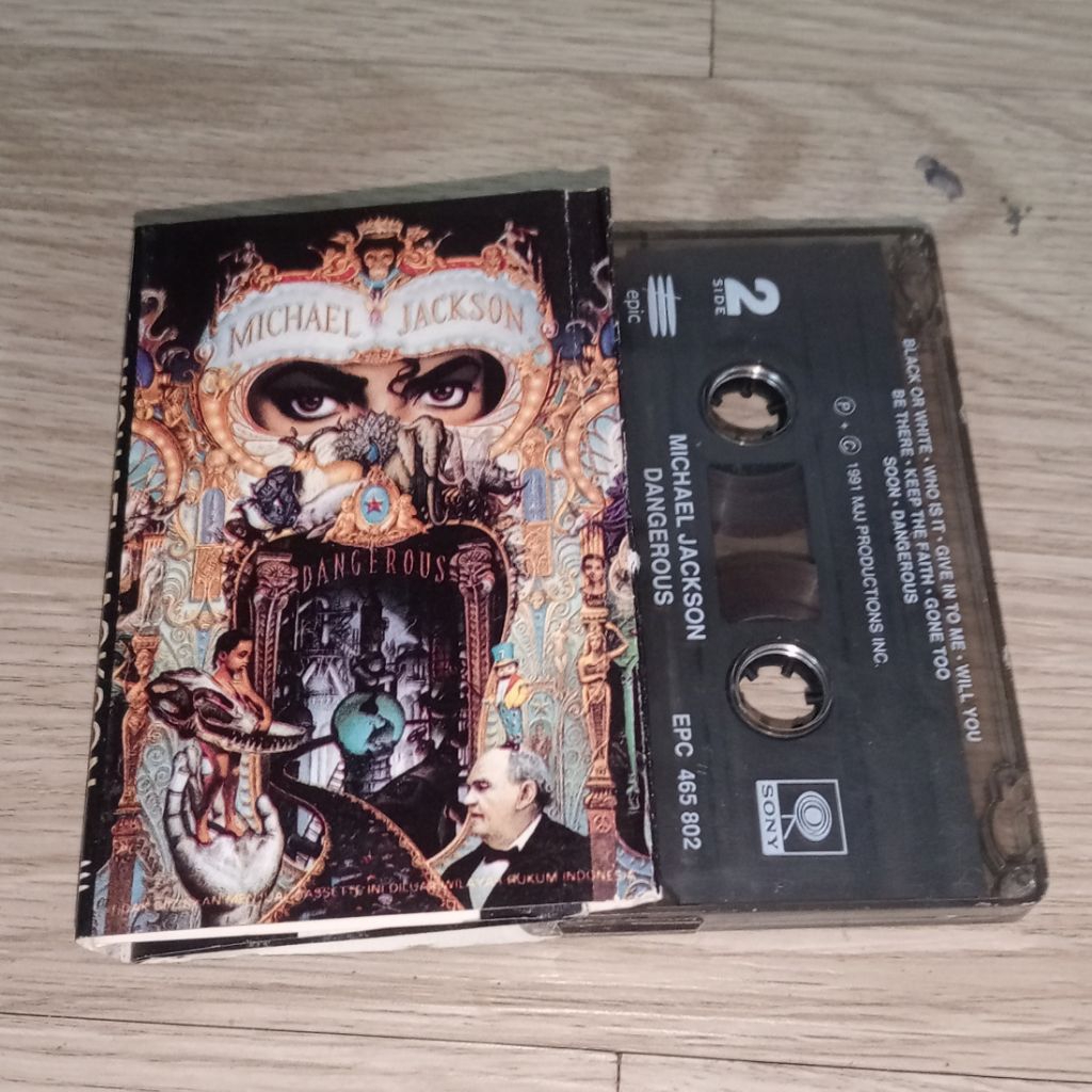 Kaset Michael Jackson - Dangerous