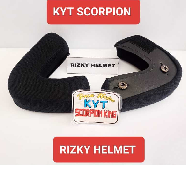 Busa pipi KYT scorpion king, busa pipi helm KYT scorpion