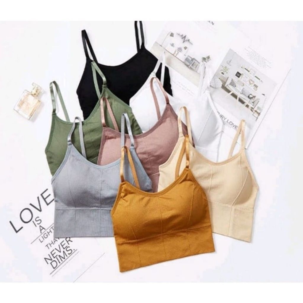 Sport Bra BH Tanpa Kawat BH Senam Xinshini
