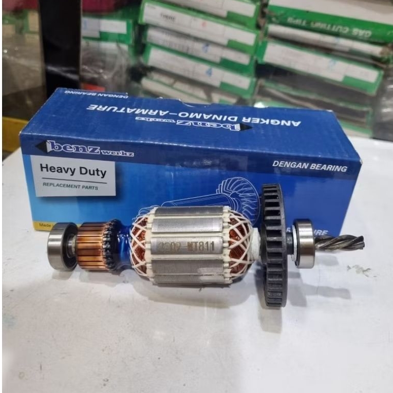 BENZ Armature Angker untuk bor tangan hand drill 13 mm MT811 rotor untuk mesin bor mt 811 spare part