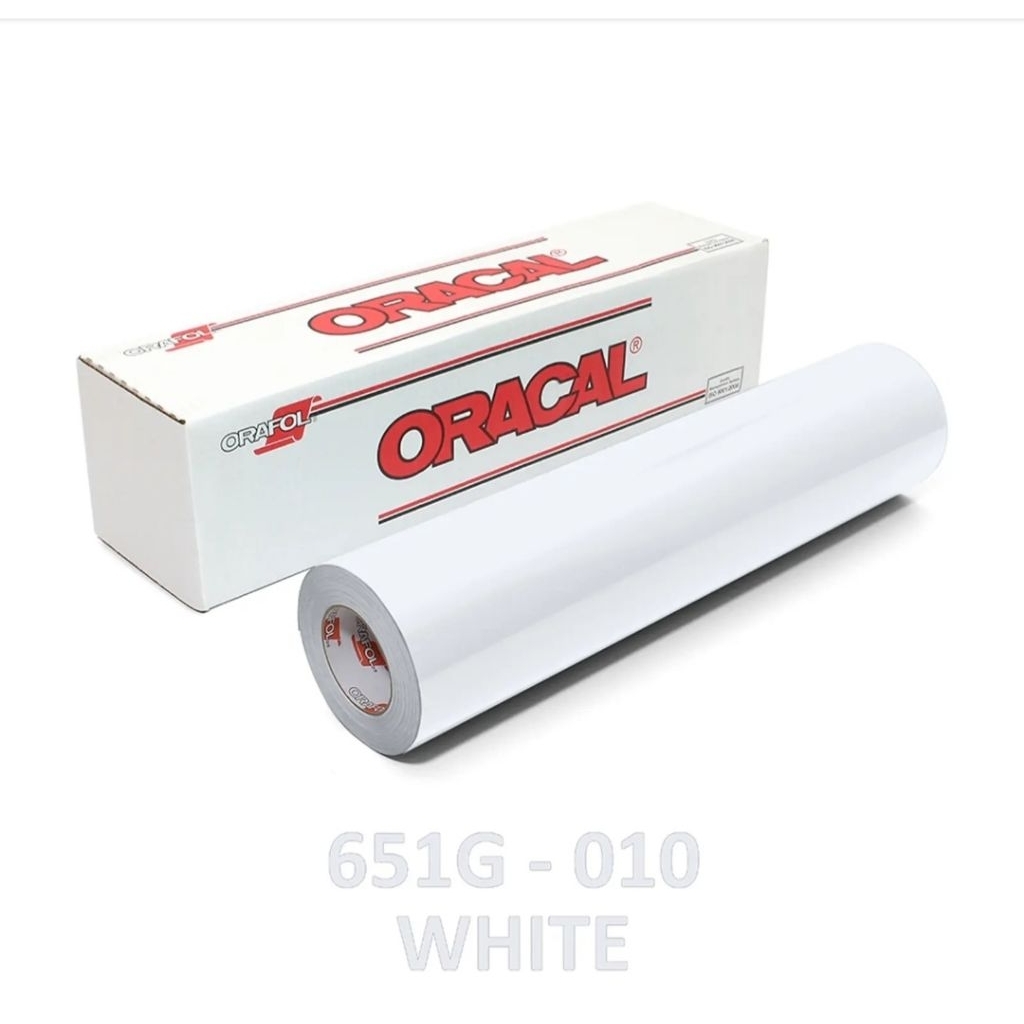 Oracal 651 putih glossy