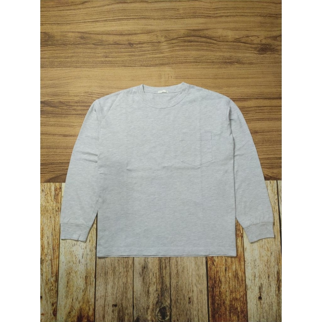 GU by Uniqlo Pocket Heavy Weight Long Sleeve Shirt