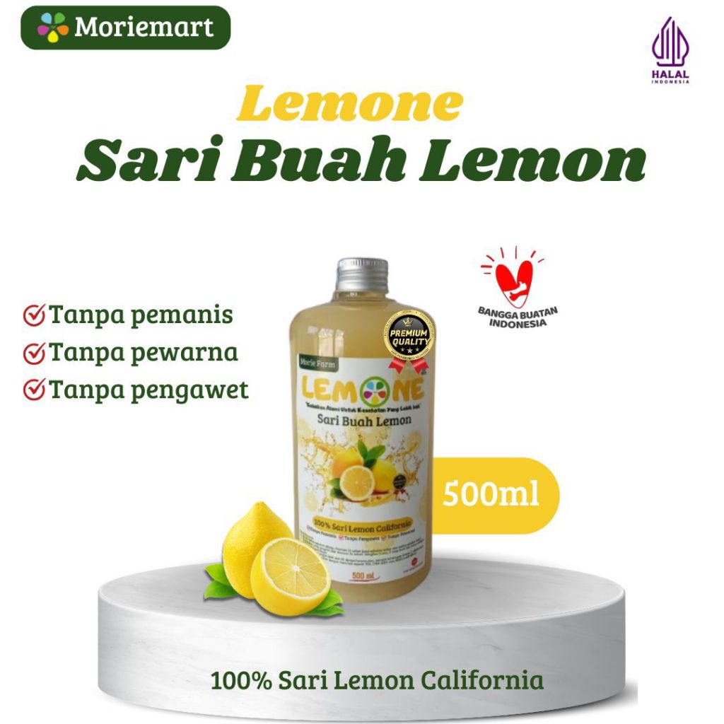 Sari Lemon Premium 500ml / Lemon  Juice 500ml / Citrus Jus 500ml / Lemone 500ml