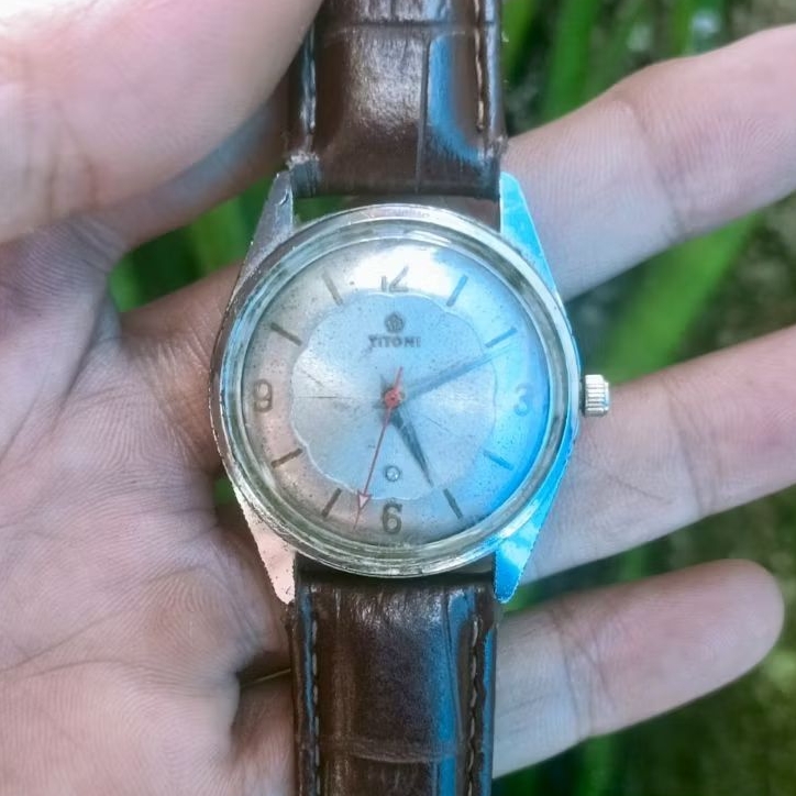 Jam Tangan Titoni Manual Winding Original