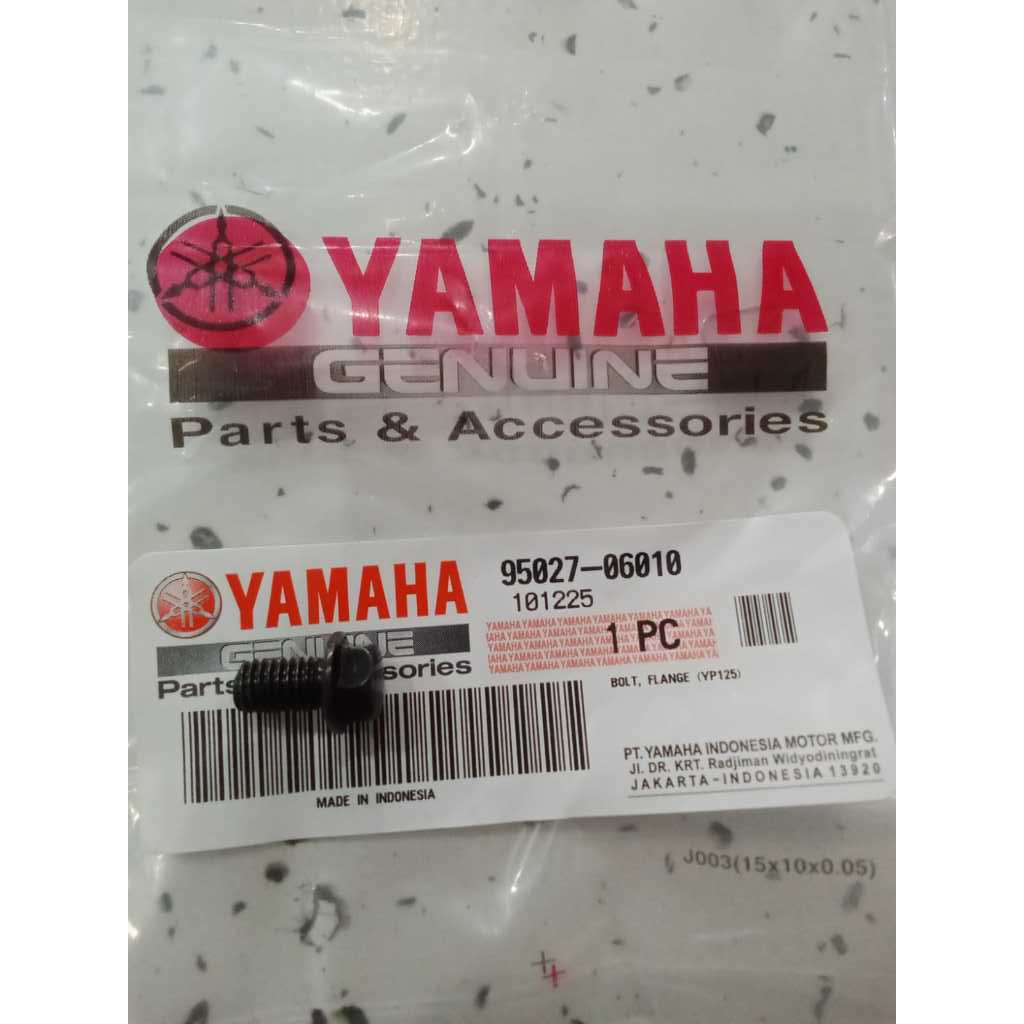95027-06010_Baut Gear Depan Yamaha Jupiter Z 115 Z1, Jupiter MX 135, MX King, Vega ZR RR, R15 V2 V3