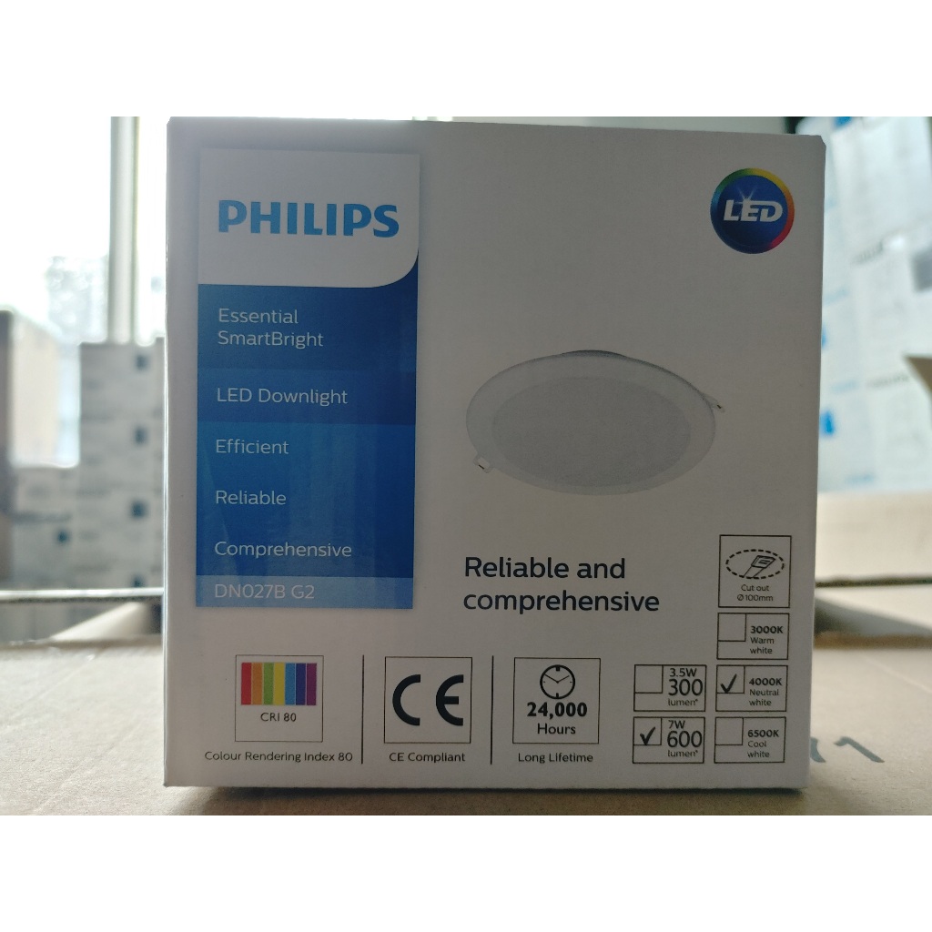 LAMPU DOWNLIGHT DN027B G3 LED6/WW 6W