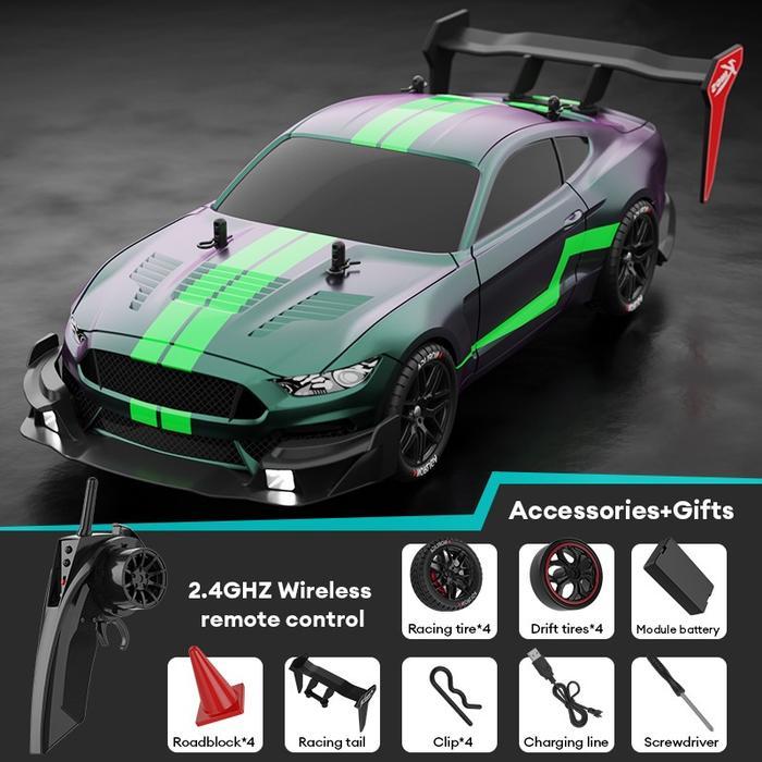 RC Drift 4WD Proportional Nissan GTR Nismo 1:14 Mobil Drift 2.4GHz