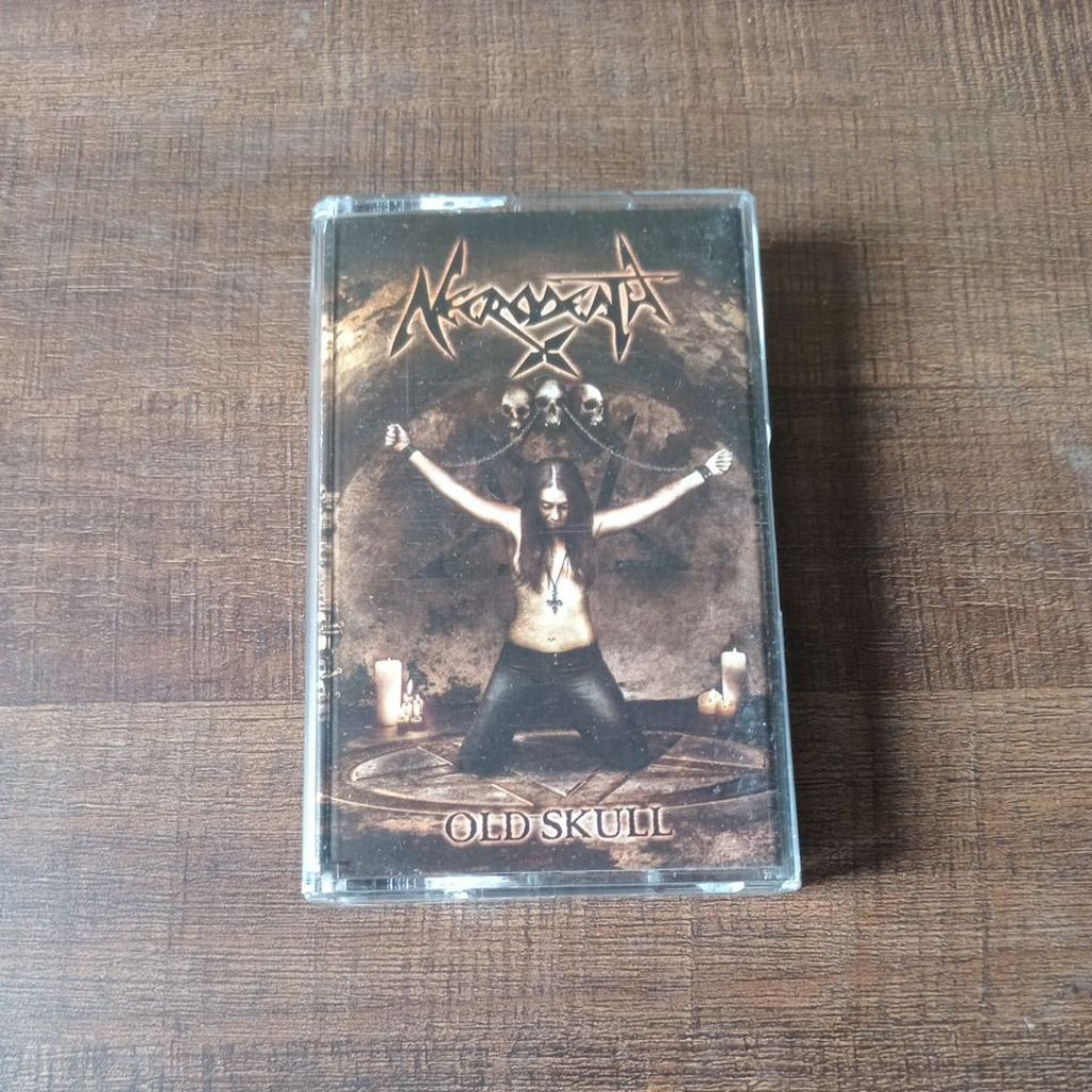 Kaset Metal Necrodeath Old Skull/2015 undying music