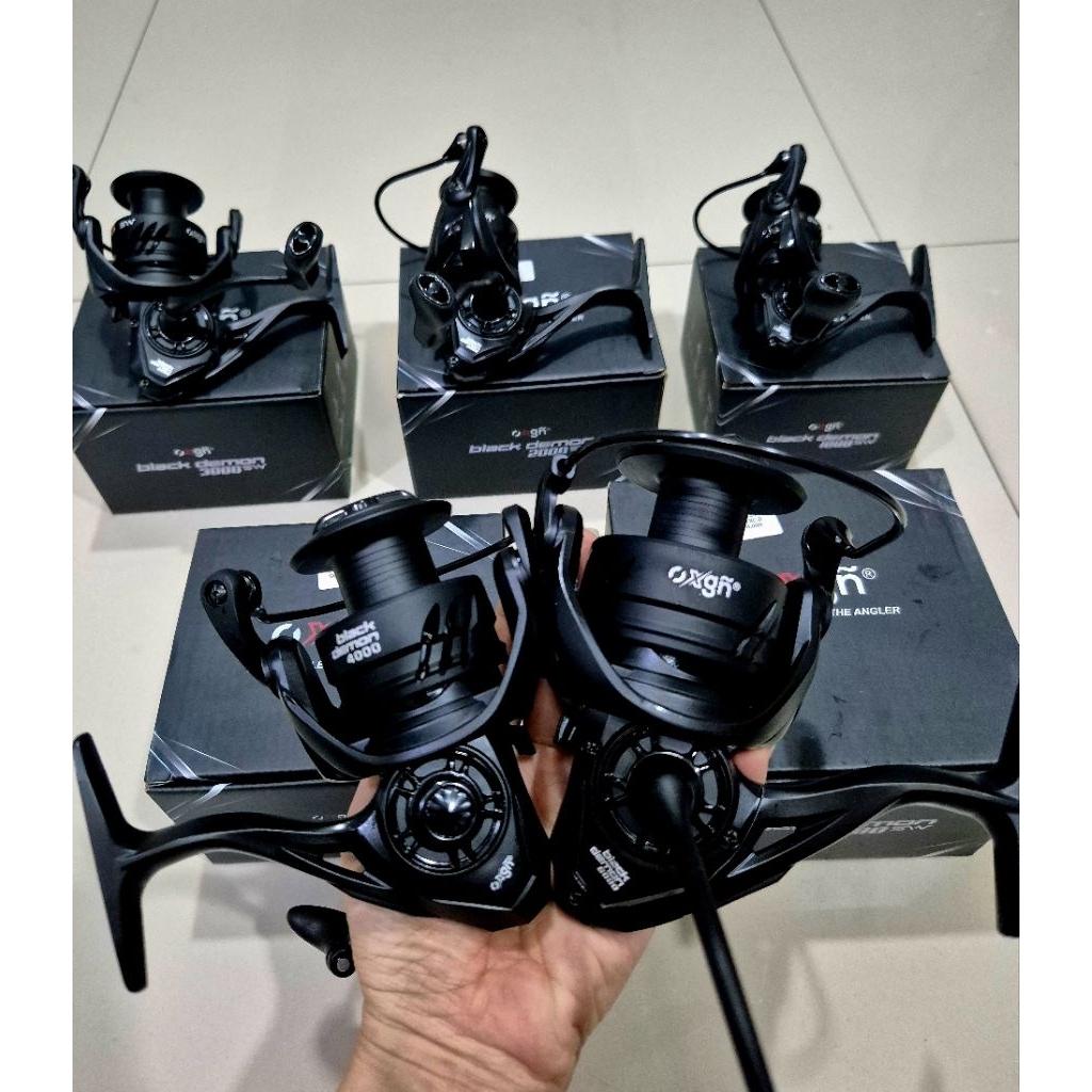 REEL OXGN BLACK DEMON 1000 2000 3000 4000 6000