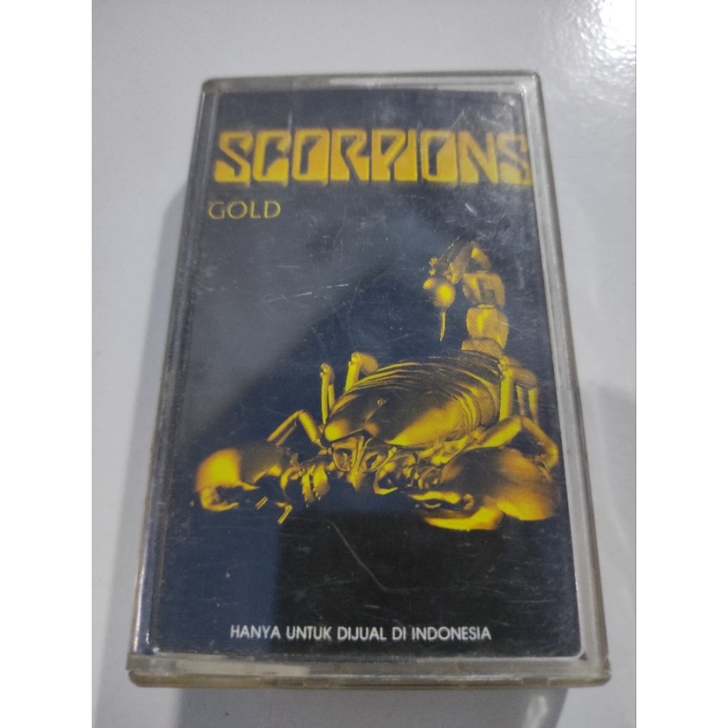kaset pita SCORPIONS gold