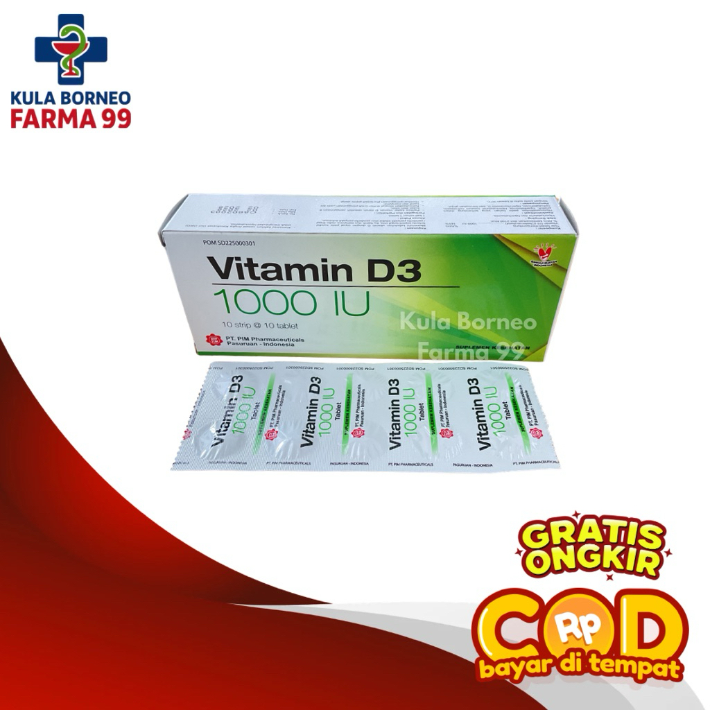 Vitamin D3 1000 IU PIM
